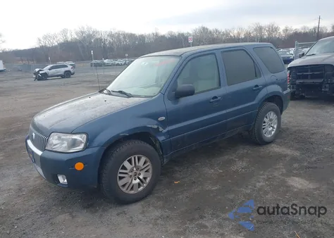 2005 Mercury Mariner Convenience из США, поврежденный, VIN 4M2YU57Z05DJ24367
